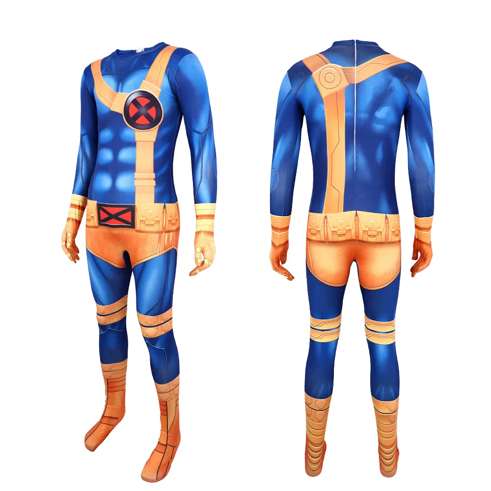 الأطفال الجديد 997XMen الليزر العين بدلة ضيقة مرحلة الأداء loween X تأثيري حلي السيدات العرقية Faion صيف 2025