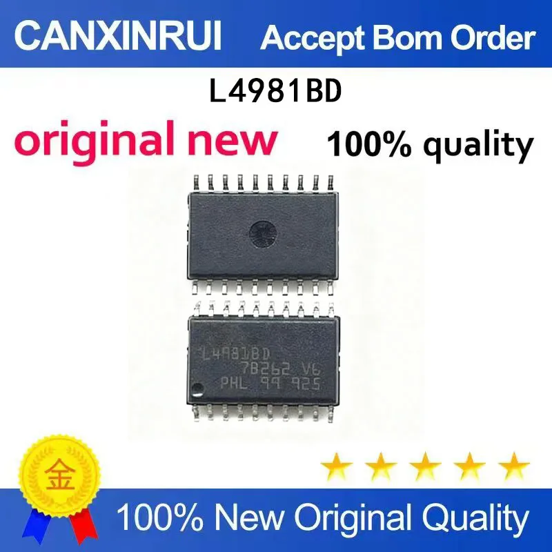 

(5-100 Pieces) L4981BD013TR L4981 brand new SOP-20 L4981BD