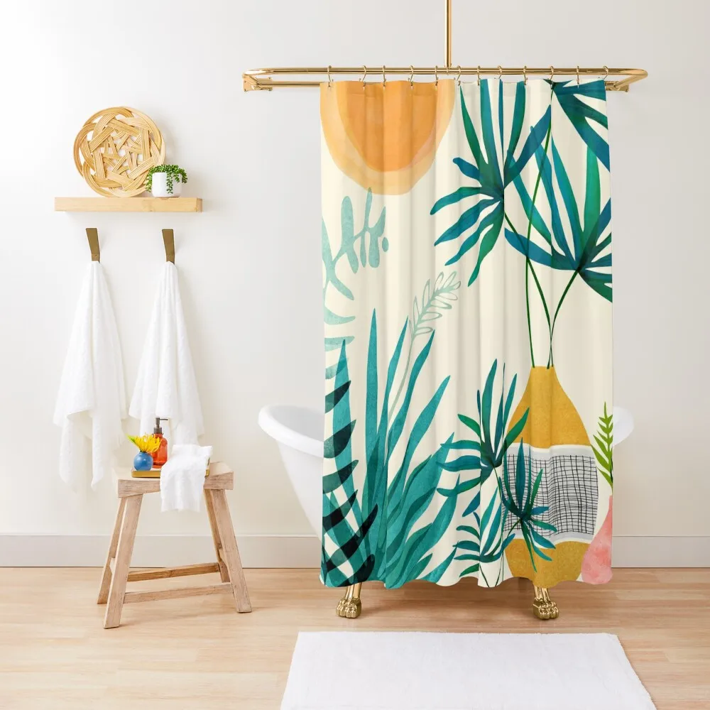 

Moroccan Garden Landscape Shower Curtain Bathroom Decor Bathroom Box Luxury Bathroom Shower For The Curtain