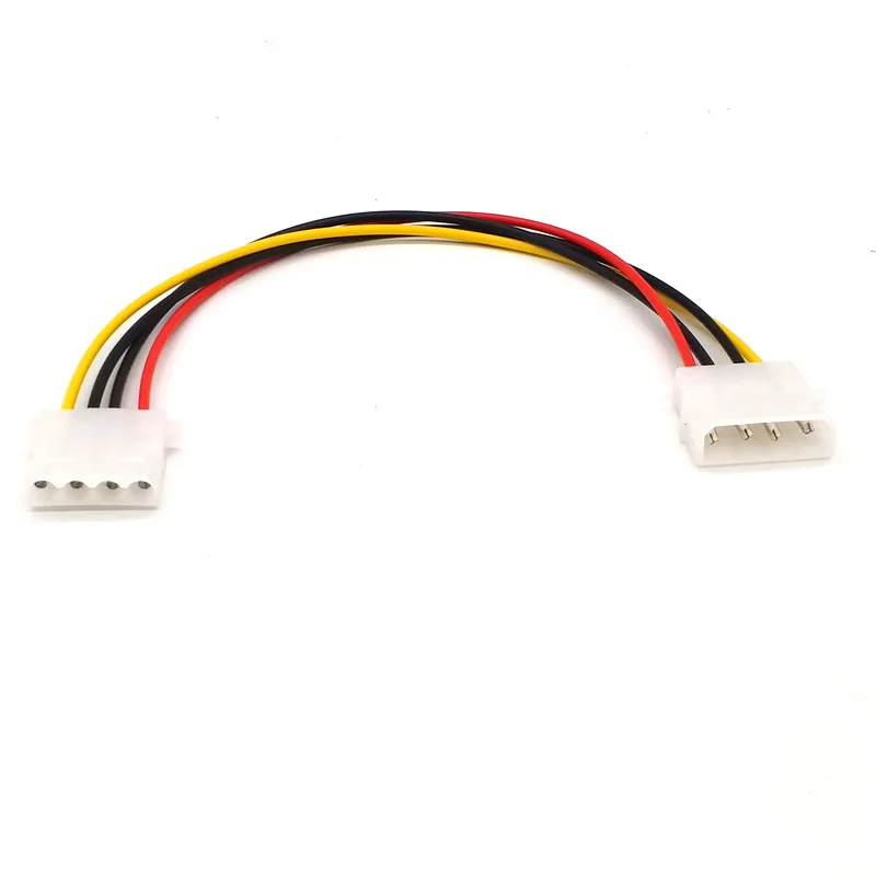 1 pz IDE 4 Pin Molex femmina a 4 Pin femmina connettore di prolunga di alimentazione cavo IDE 4 Pin femmina a femmina cavo 30cm