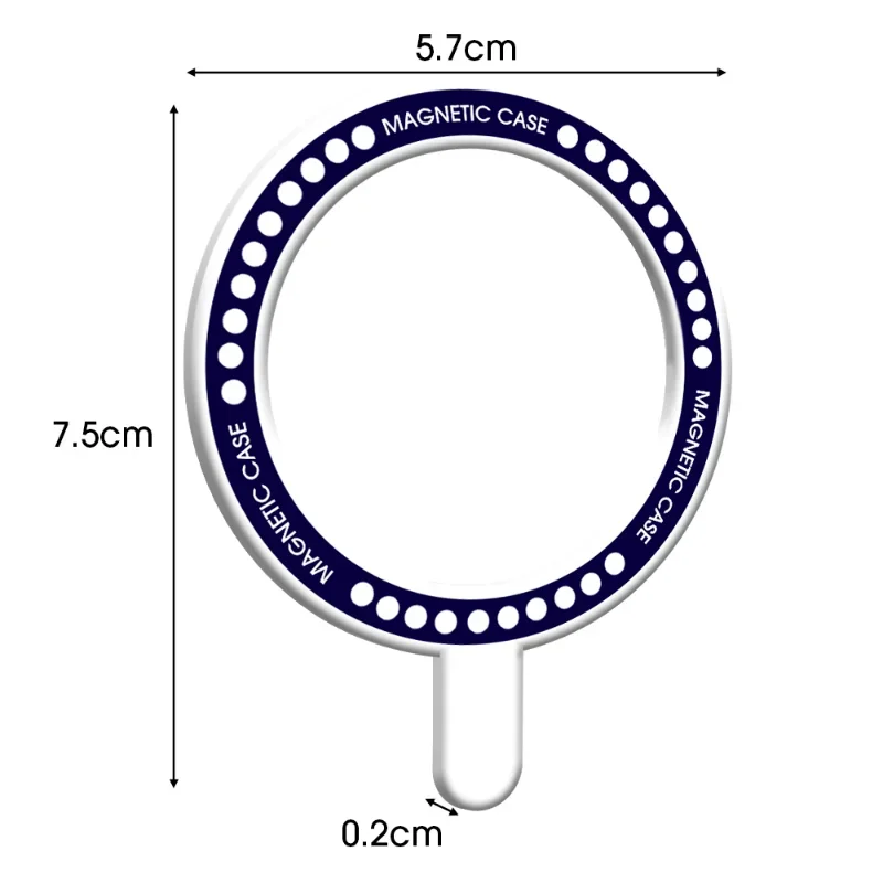 3/1Pcs Ring for Magsafe Wireless Charger for iPhone 14 Pro 13 Mini 12 Universal Metal Sticker Magnetic Car Mount Holder Plate image 6