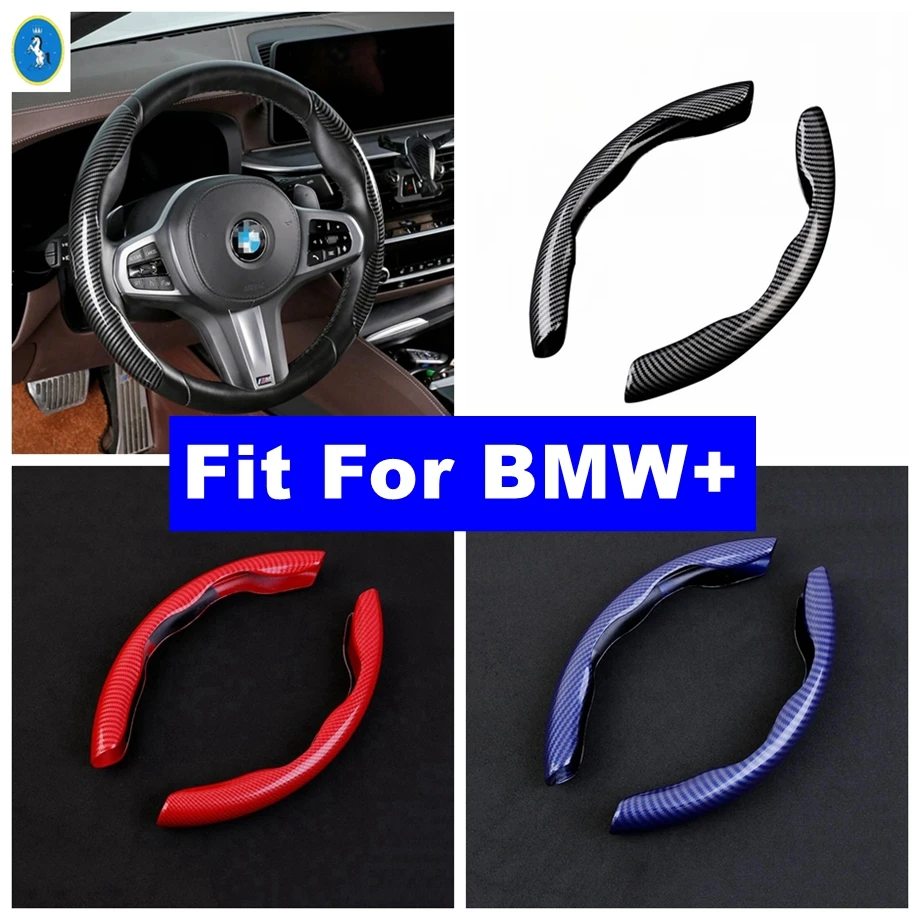 

Steering Wheel Handle Cover Trim For BMW 3 5 Series F20 F30 G20 G30 X1 X2 X3 X4 X5 F15 G01 G05 2016 - 2022 Accessories Interior