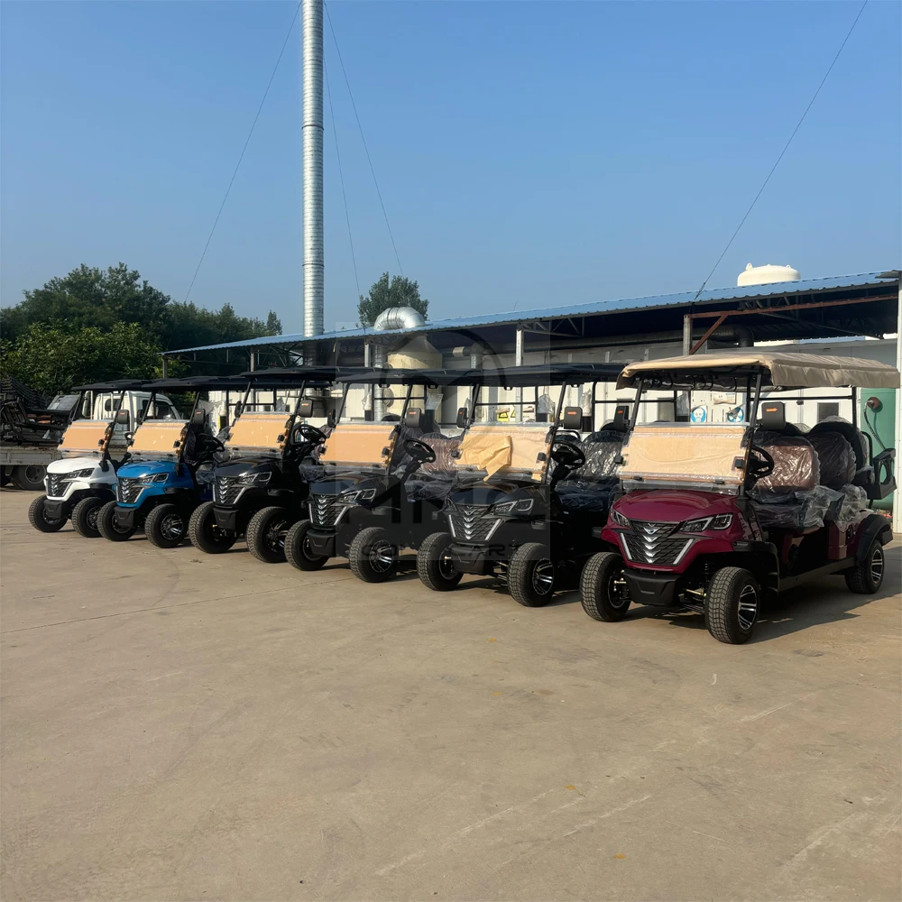 

CE Approved Lithium Battery Cheap Club Golf Car Adults Scooter Solar Panels 5000W motor 4 6 Seater Electric Golf Cart