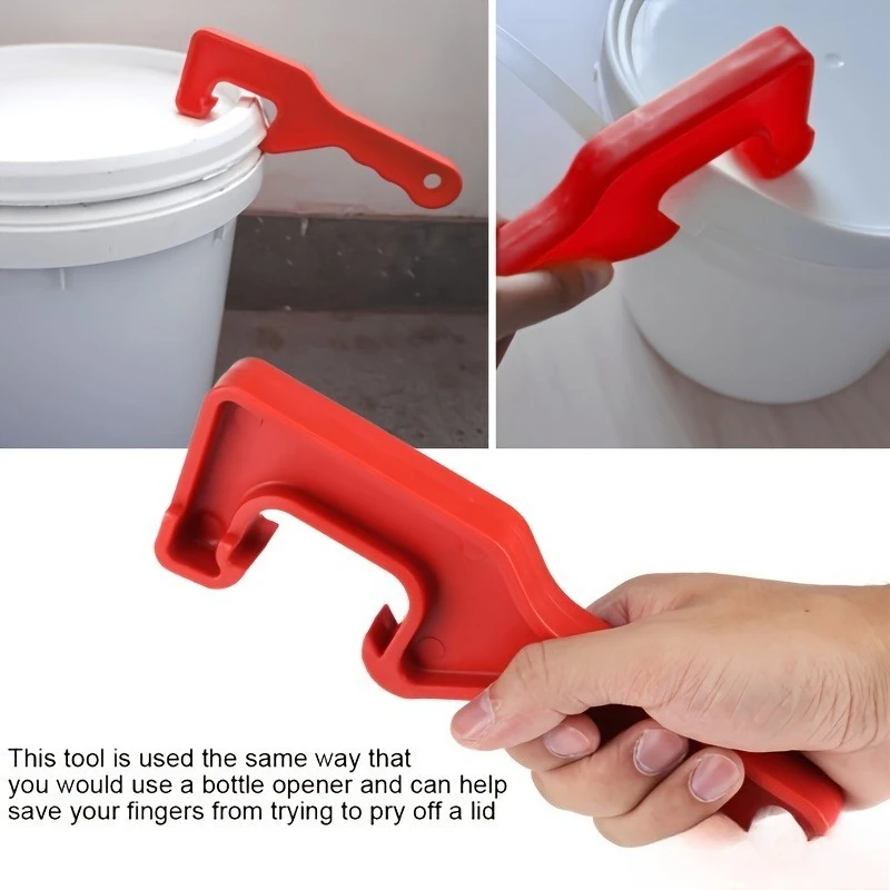 3pcs Plastic Paint Can Opener | 5-Gallon Paint Can Opening Wrench, Suitable for Household and Industrial Use,Easy-to-Handle Grip