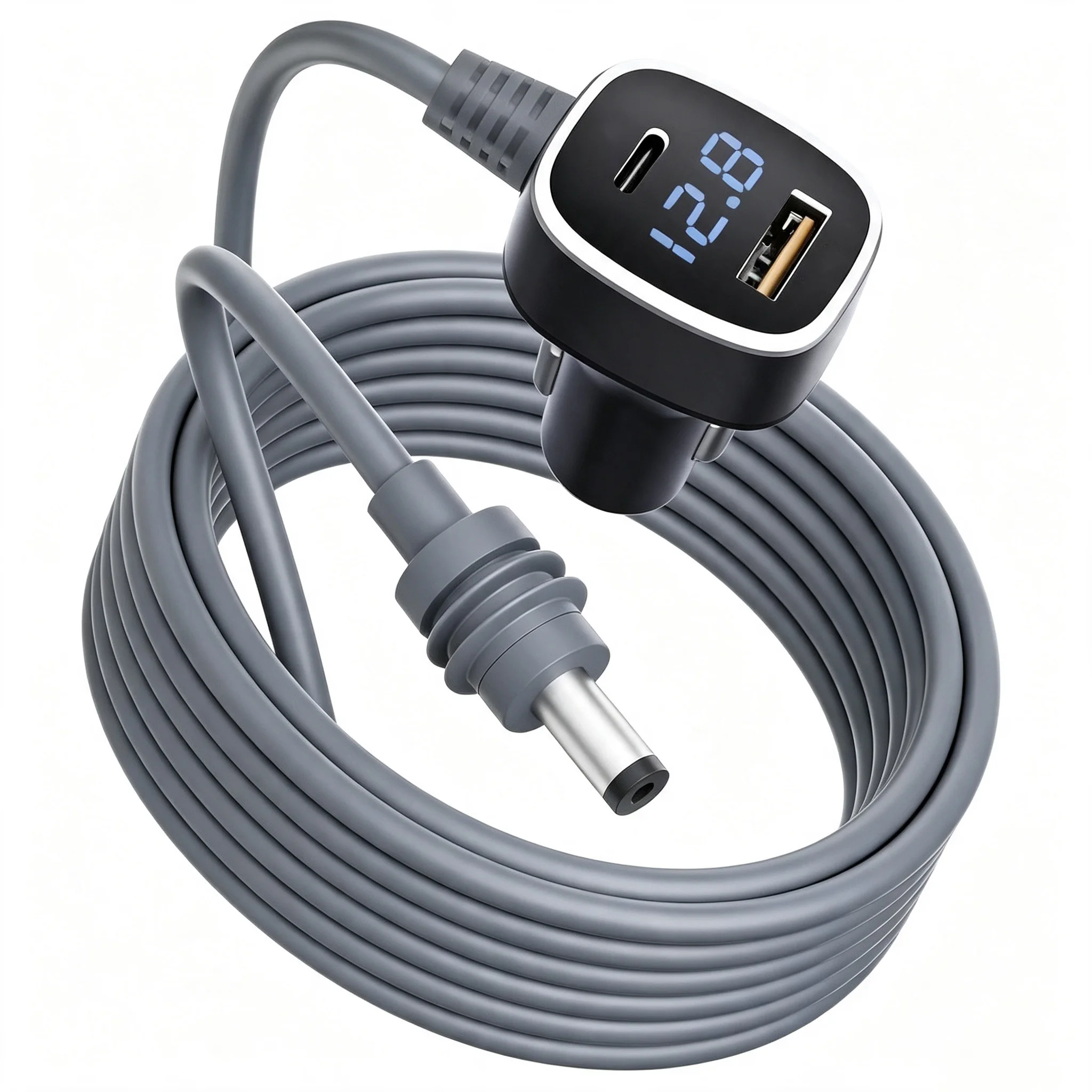 For Starlink For Mini Compatible Car Charger with DC for Cars Trucks For RVs Boats 12V 24V Input Dual USB Ports