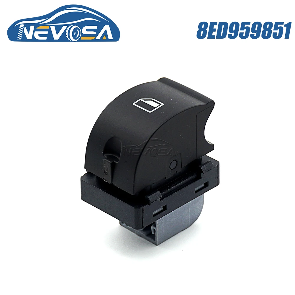

NEVOSA 8ED959851 For Audi A4 B6 B7 Sedan Master Power Passenger Window Switch Button Panel Car Accessories 8ED959851B 8ED959851D