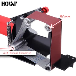 Elektryczna żelazna szlifierka kątowa szlifierka taśmowa M14/M10 Adapter 30mm/50mm pas do szlifierki szlifierka polerska