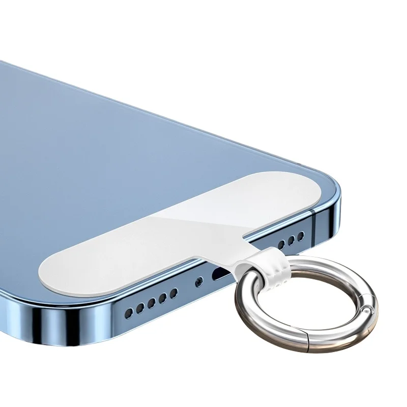 2Pcs Phone Tether Tab for iPhone, Cell Phone Lanyard Patch, Phone Strap Replacement Part for All Full Phone Cases