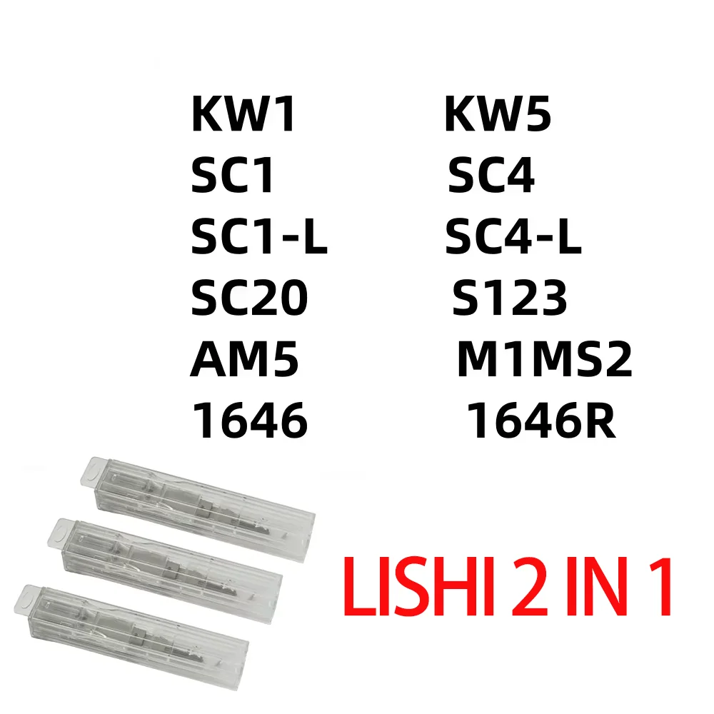 LISHI 2 IN 1KW1 KW5 SC1 SC4 SC1-L SC4-L SC20  S123 AM5 M1MS2 164 1646R LW4 LW5