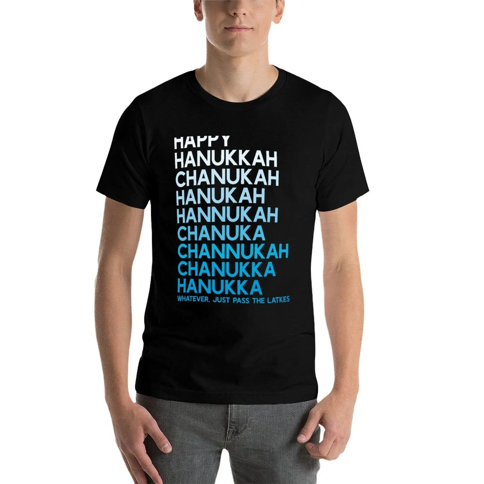

Hanukkah Spelling Shirt T-Shirt men t shirt cotton 100% man graphic t shirt anime t shirts for man T-Shirt