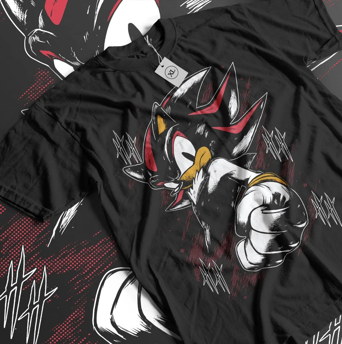 Sonic Heroes Vintage Tee Shadow The Hedgehog