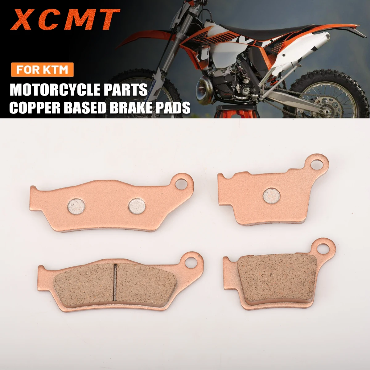 

Front and Rear Copper Based Sintered Brake Pads For KTM SX SXF XCW EXC EXCF 85-450 2003-2023 Off Road Motorcycle Accessories