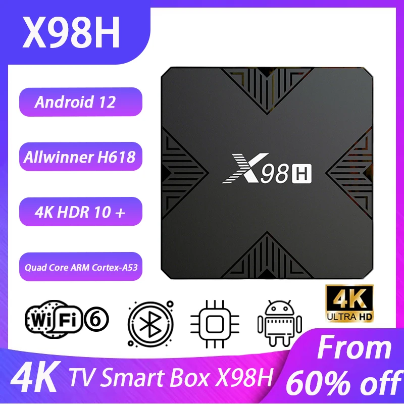 X98H Tv Box Android… - image