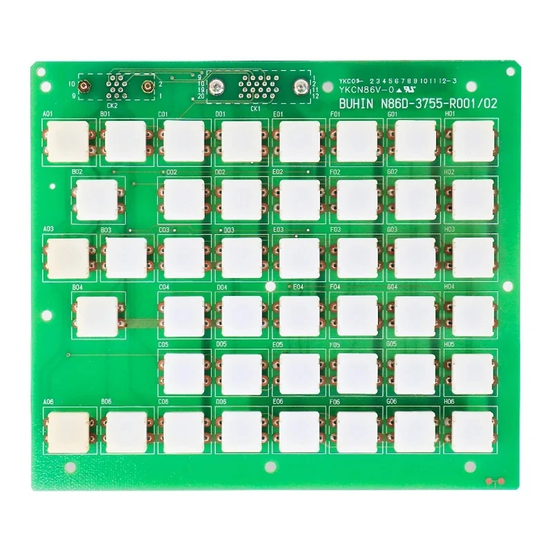 Used N860-3755-T901 A86L-0001-0235 For FANUC Used Key Button Board