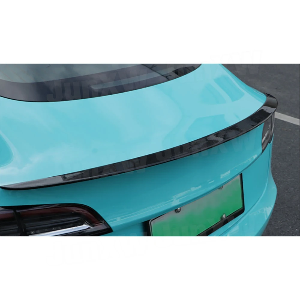 

Задний спойлер из сухого углерода FRP, комплекты кузова для Tesla Model Y 2017+, задний спойлер, расширение крыльев