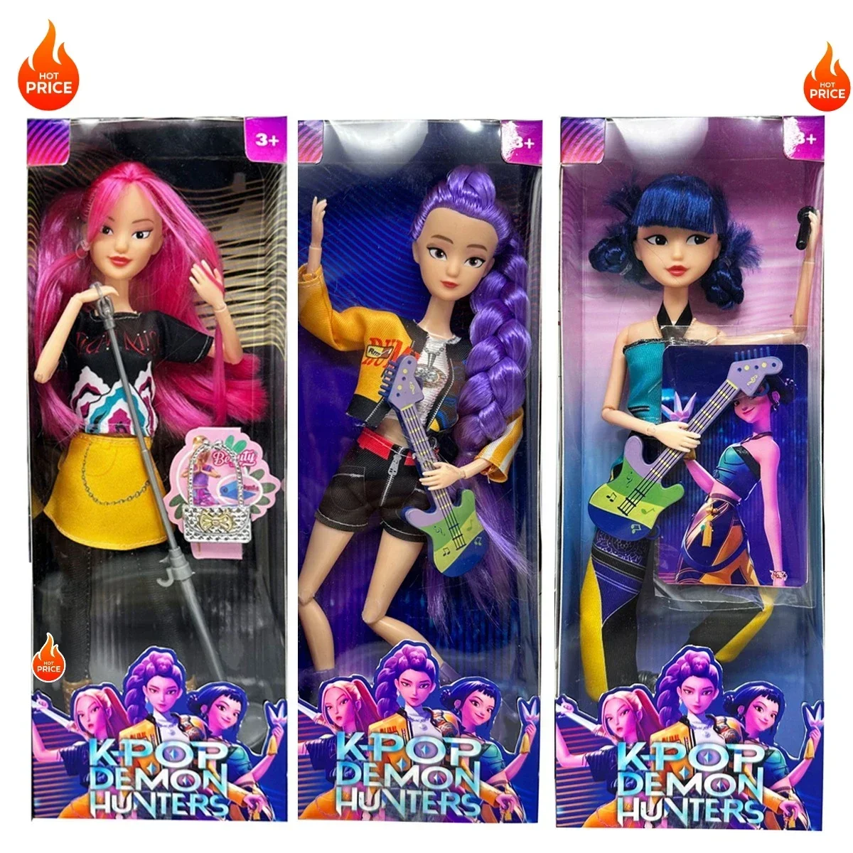 de vinilo Kpop Devil Hunter، neue muñeca en miniatura K-POP Devil Killer، Lumimila Zoey، decoraciones de escritorio، reg