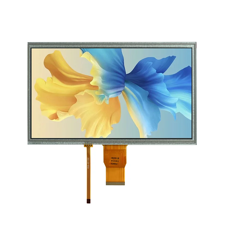 10.1 inch IPS LCD Display 1024X600 Resolution HD RGB Interface HX8282+HX8696 Driver Capacitive Touch 50Pin