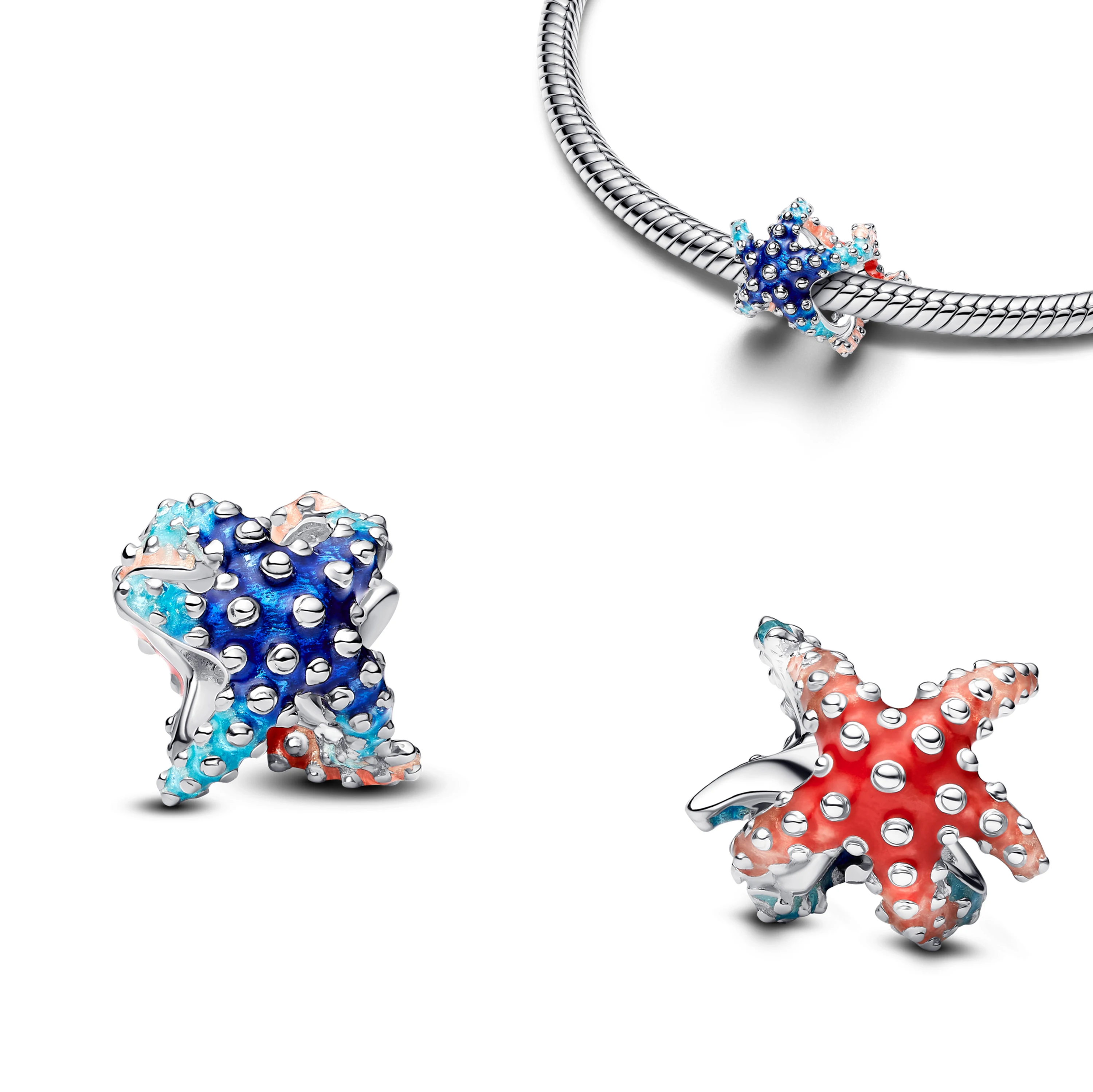 جديد 925 فضة دلايات المزجج محارة بلاتا دي لي دلاية مجوهرات الخرز الأصلي النساء سوار DIY بها بنفسك مجوهرات Hot البيع هدية #4