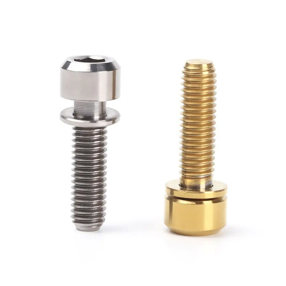 Pernos y tornillos de titanio con arandela para vástago fijo 16/18/20 mm - imagen 2