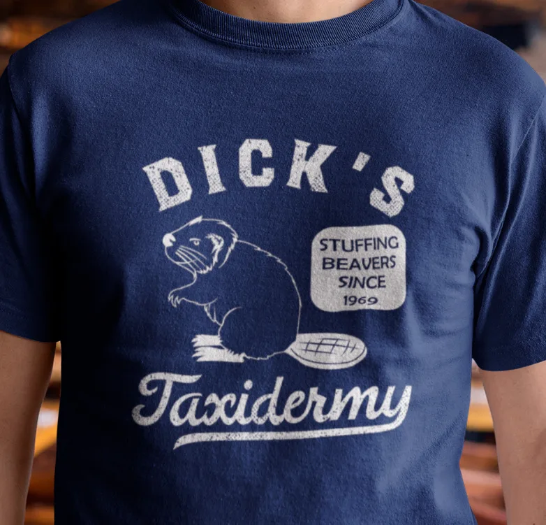 'S TAXIDERMY - Stuffing Beavers Since 1969 T-Shirt - Funny ADULT Rude Humor