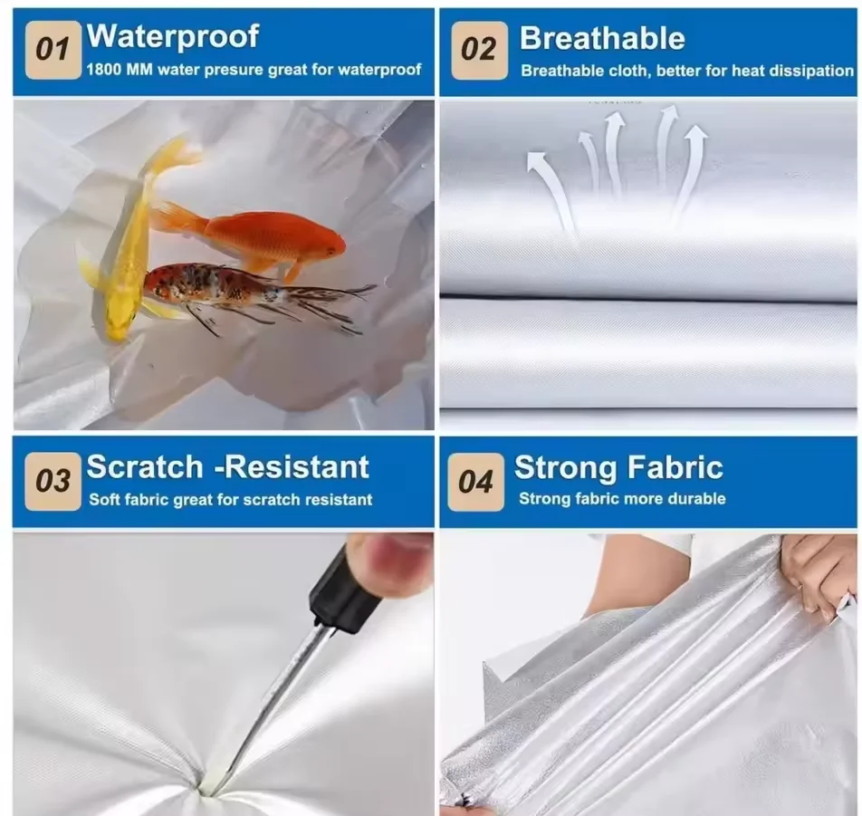 ผ้าคลุมรถ ZEEKR 001 สำหรับใช้งานกลางแจ้ง ป้องกันหิมะ แสงแดด กันน้ำ กันฝุ่น ป้องกันรังสียูวี อุปกรณ์ตกแต่งภายนอกรถยนต์