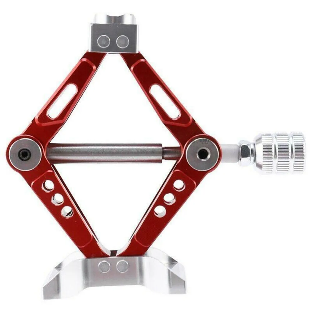 Hand Screw Scissor Lift Adjustable Jack Stands Universal Replace For 1/10 TRX-4 D90 SCX10 Toy Rock Crawler RC Car Accessories