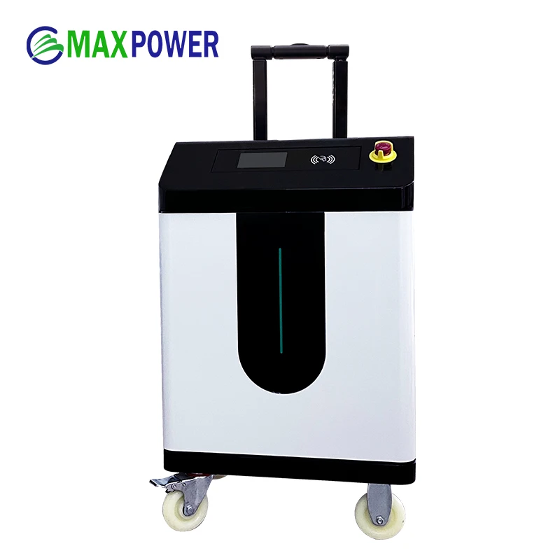 80KW Single Gun Portable Ev Charger Mobile Fast DC Charging Station For BYD Tesla Portable EV Charger