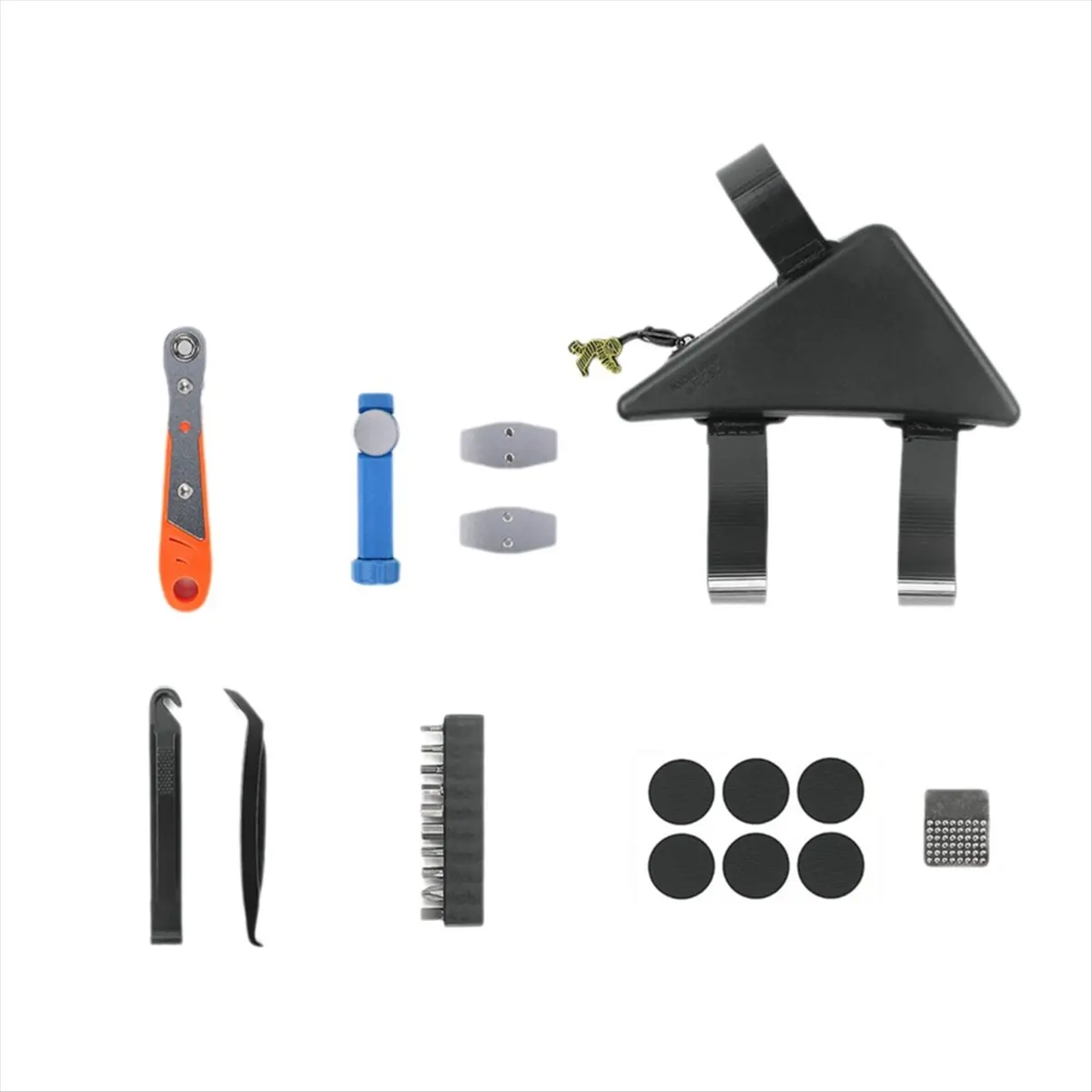 Super Bike Tool Triangle Bag Bike Brake Tool Set for mountain / road bikes Folding Bicycle Repair Tool