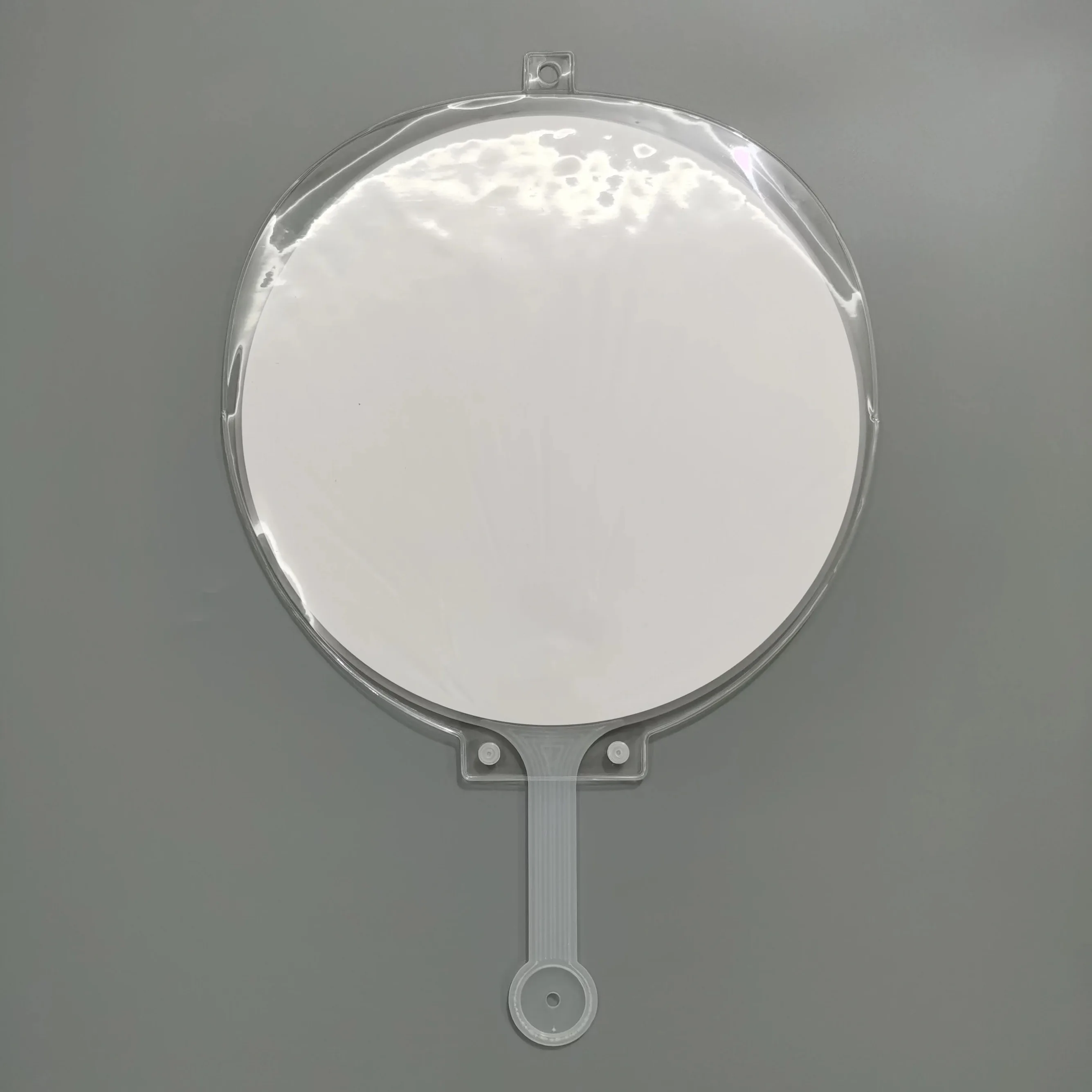 Wholesale Low MOQ Kpop Big Picket  Transparent Thick Cover Protect Fan Picket Plastic Not Include Pickets Fan Just Pickets Cover