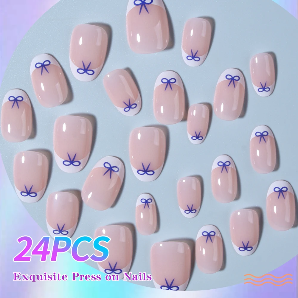 24 pieces of Y2K-style short o - Nail Art Y2K review and price