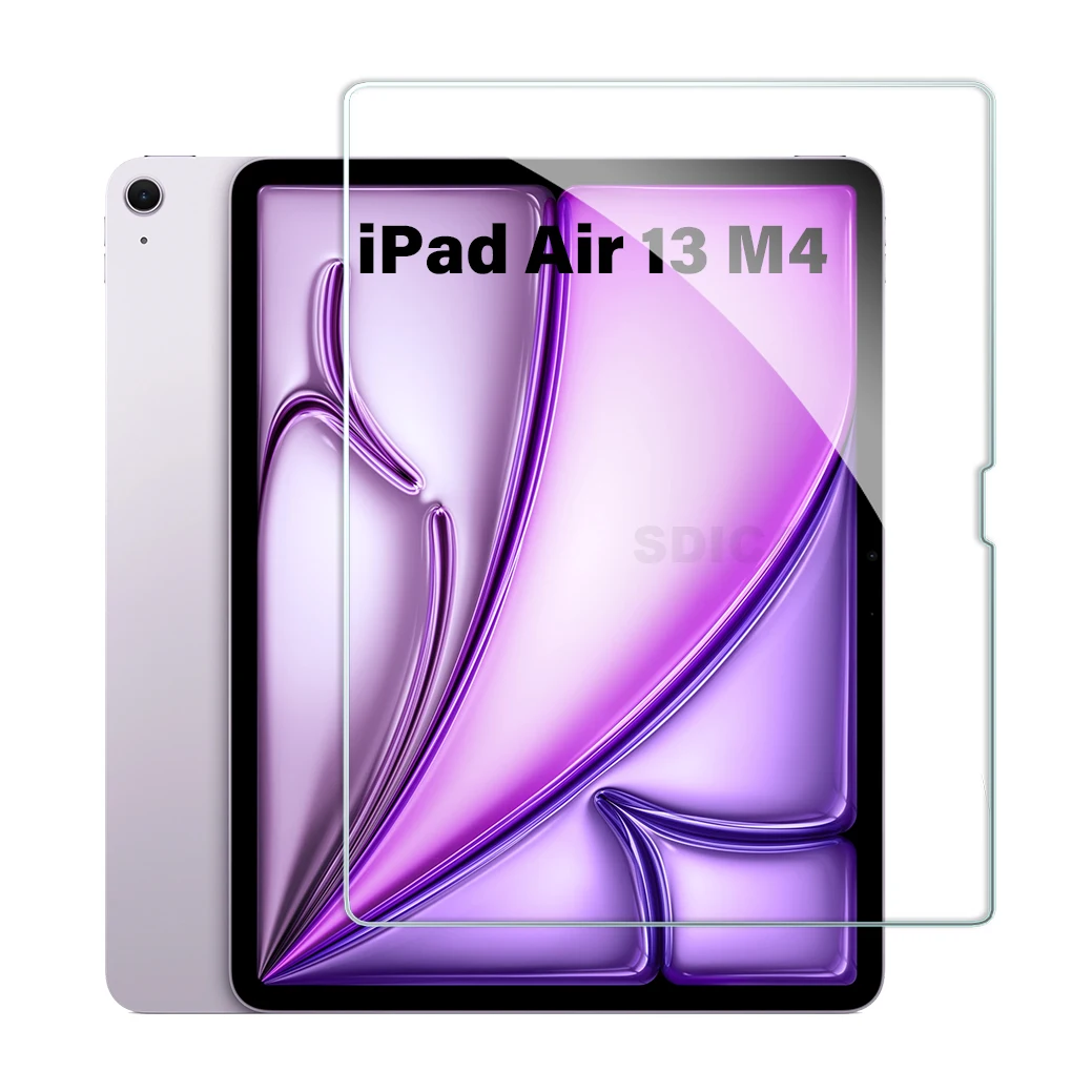

Защитная пленка из закаленного стекла для iPad Air 13 2026, 13.0 дюймов, HD, прозрачная, от царапин, для планшетов A3462 A3461