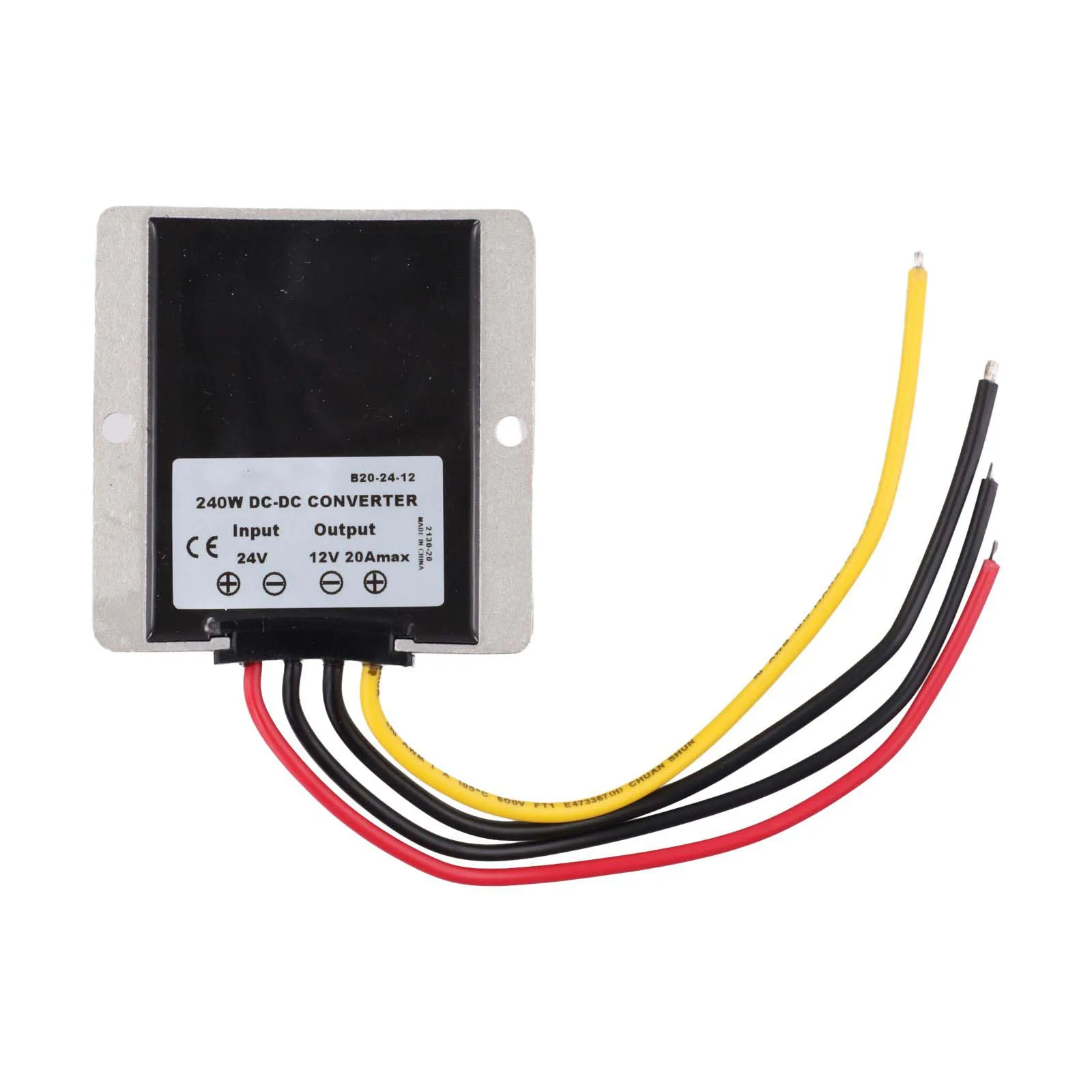 240W DC Converter Module 24V to 12V Step Down with Advanced Protection and for rugged Design for Long Lasting Reliable Use