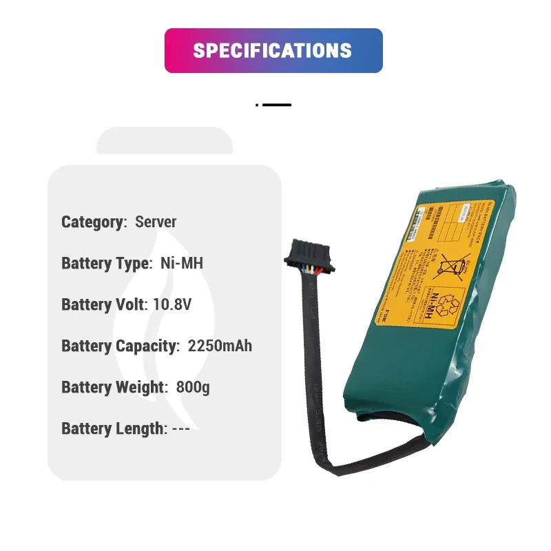 Ni-MH 10.8V 2250mAh replacement module 3289081-A DW-F800-BAT CBLM battery For HDS VSP G200 G400 G800 server