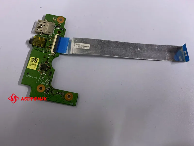 

Used Original For ASUS X556UJ X556UV USB AUDIO BOARD X556UV IO BOARD WITH CABLE 14010-00392900 100% TESED OK