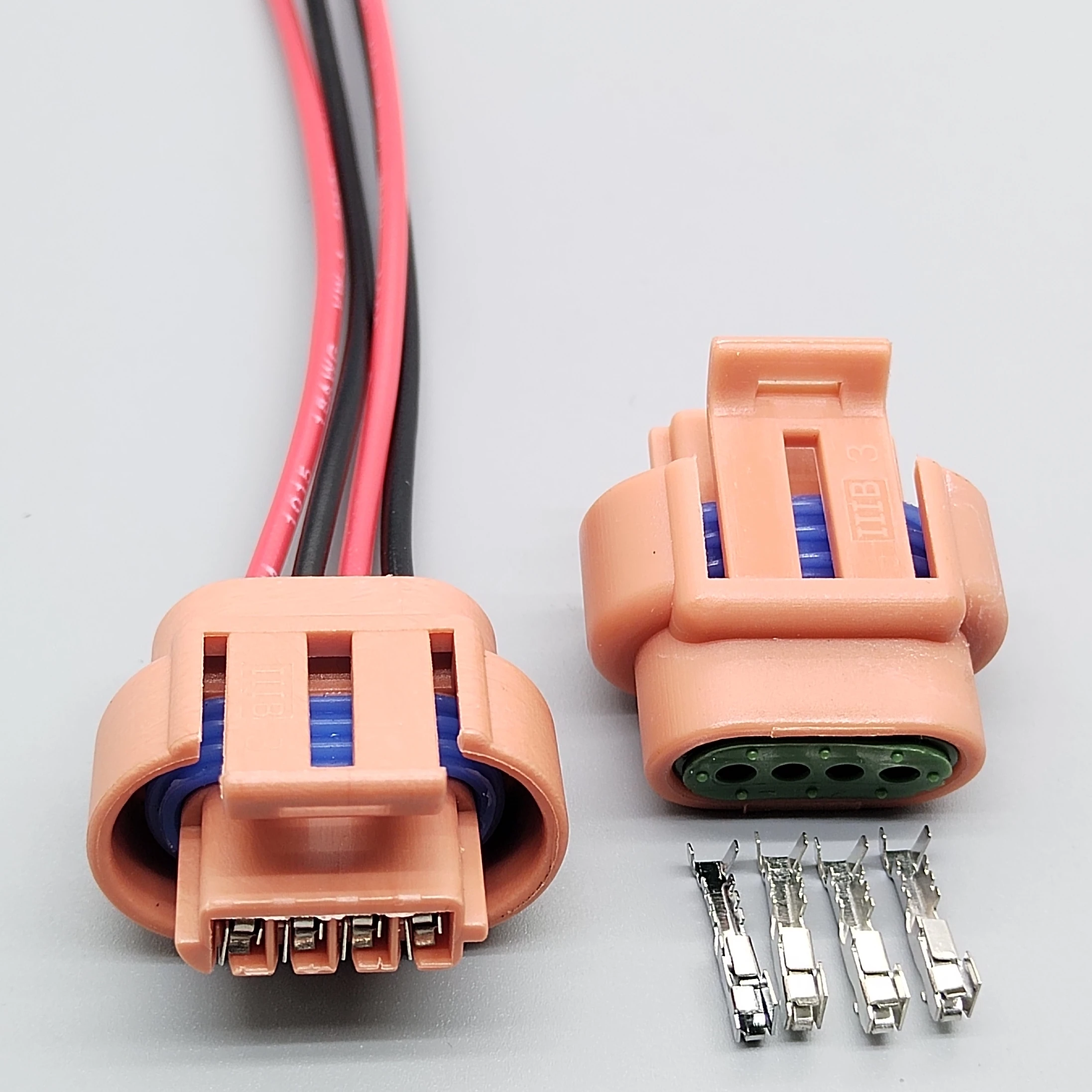 shhworldsea 4 Pin Female Ignition Coil High Pressure Plug Auto Electrical Connector 12162859 For Buick Chevrolet