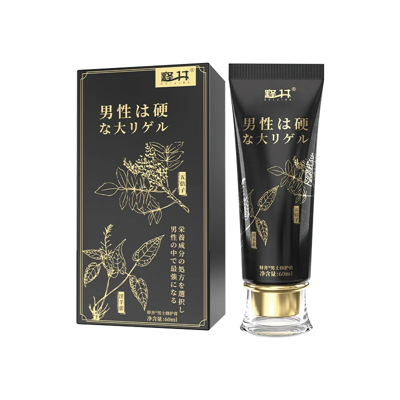 Crema para el Cuidado del Pene Masculino 60ml, Gel de Masaje Íntimo Masculino, Hidratante Reafirmante para el Cuidado Diario Externo Íntimo