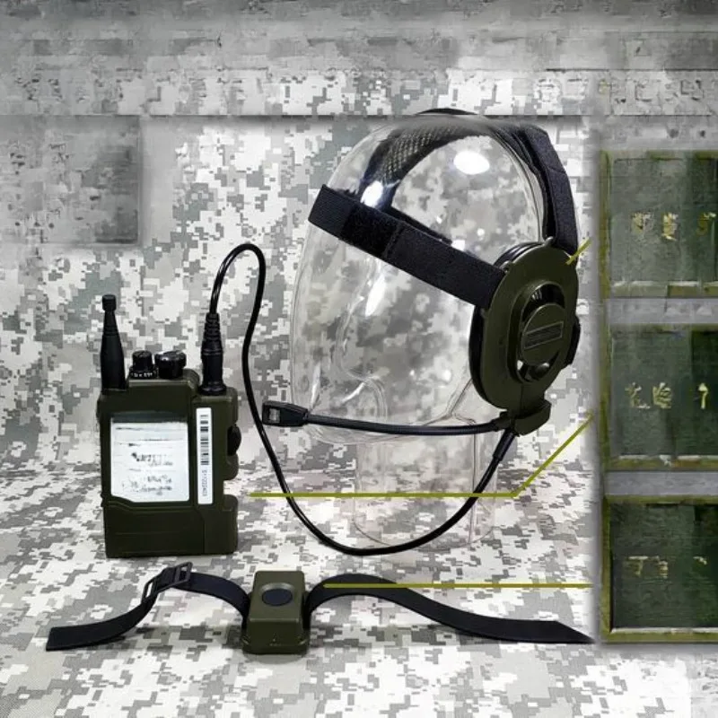 H4855U (S) four-section interface  single-pass PRC343 tactical radio walkie-talkie