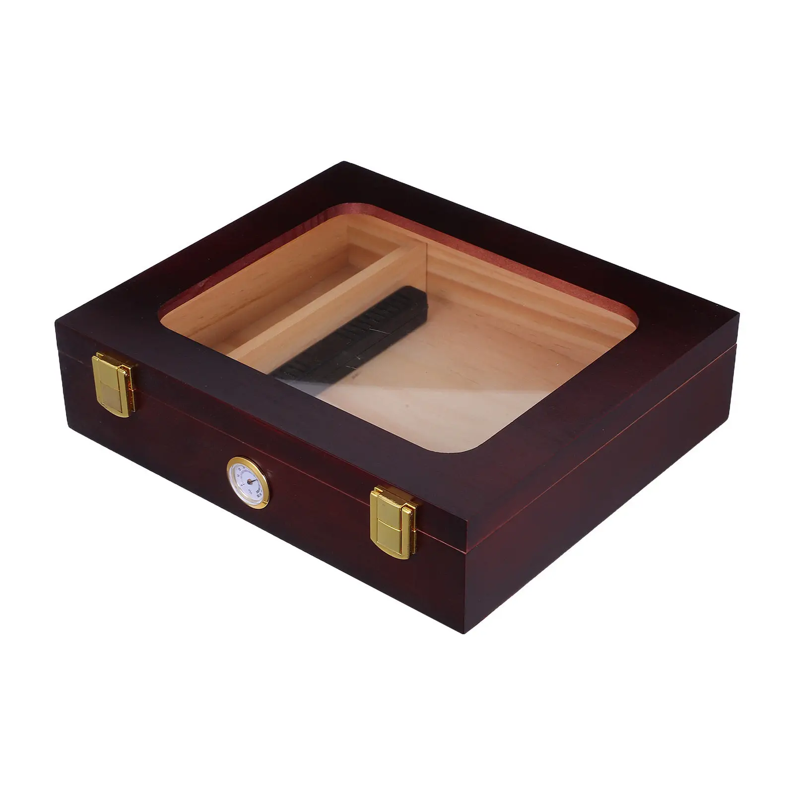 

Desktop Cigar Case Tray Humidity Display Cabinet Container Carrying Portable Carrier