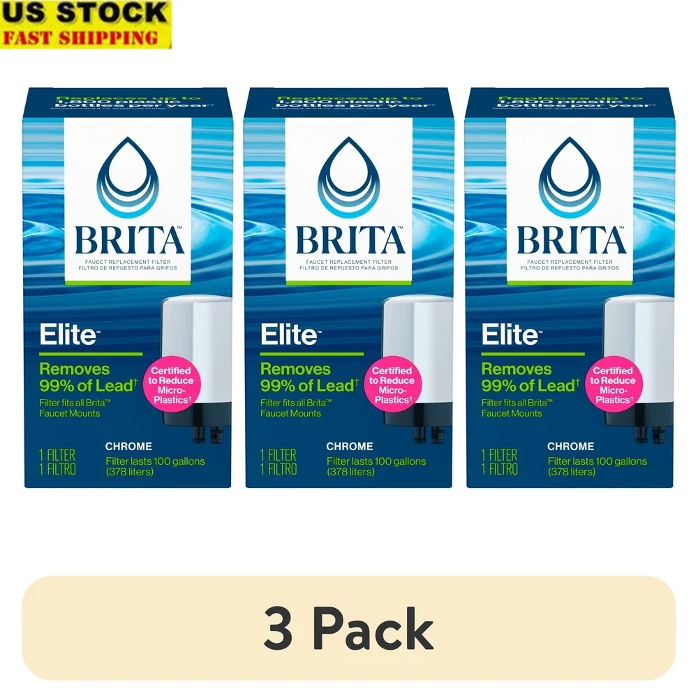 

Сменный фильтр для крепления смесителя, 3 шт., уменьшает 99% свинцовый хлор Asbestos Benzene, легкий индикатор замены, подходит для стандартных смесителей