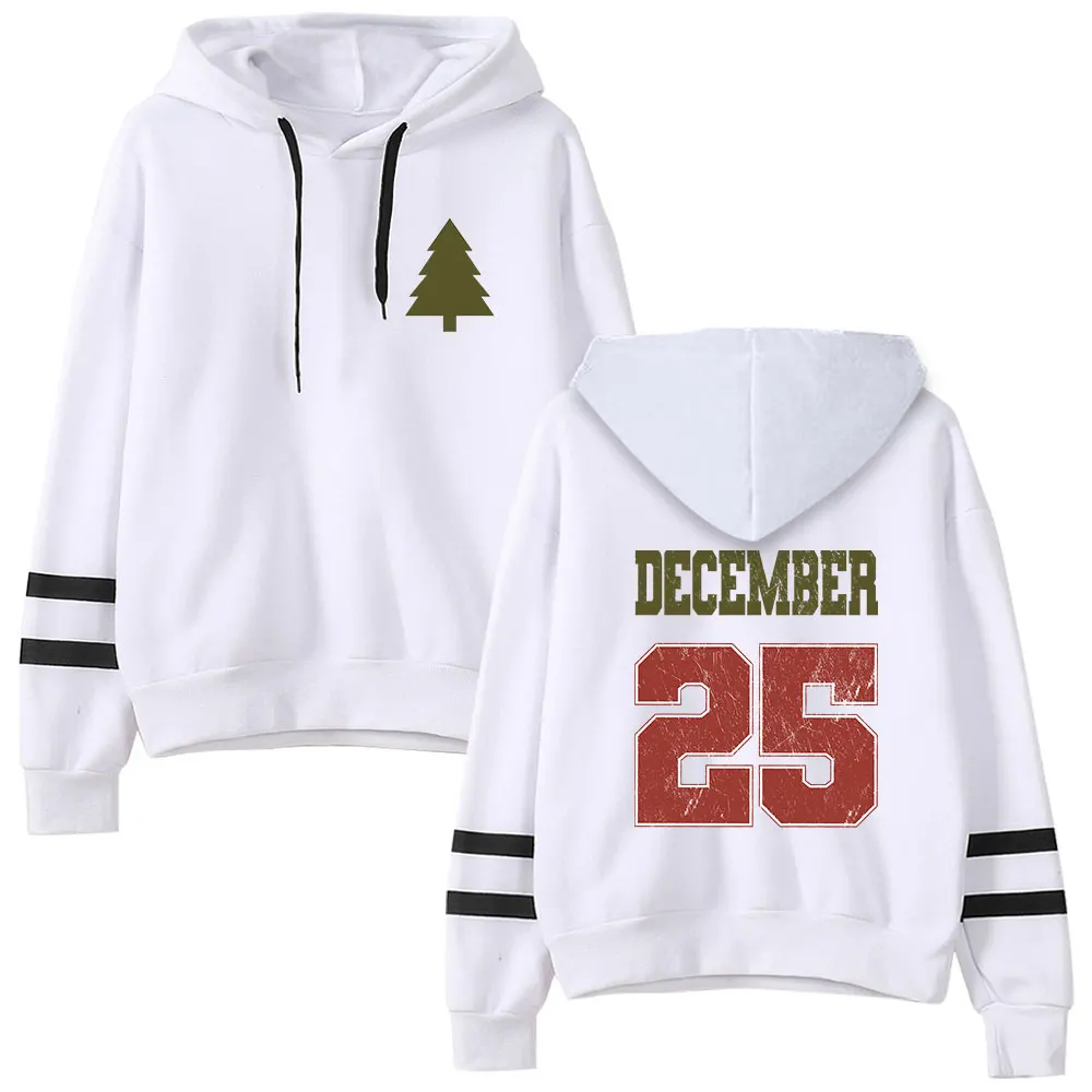 Distressed December 25 Hooded Christmas 25 December hooded  Funny Family Christmas Gift hooded  Country Christmas Hooded