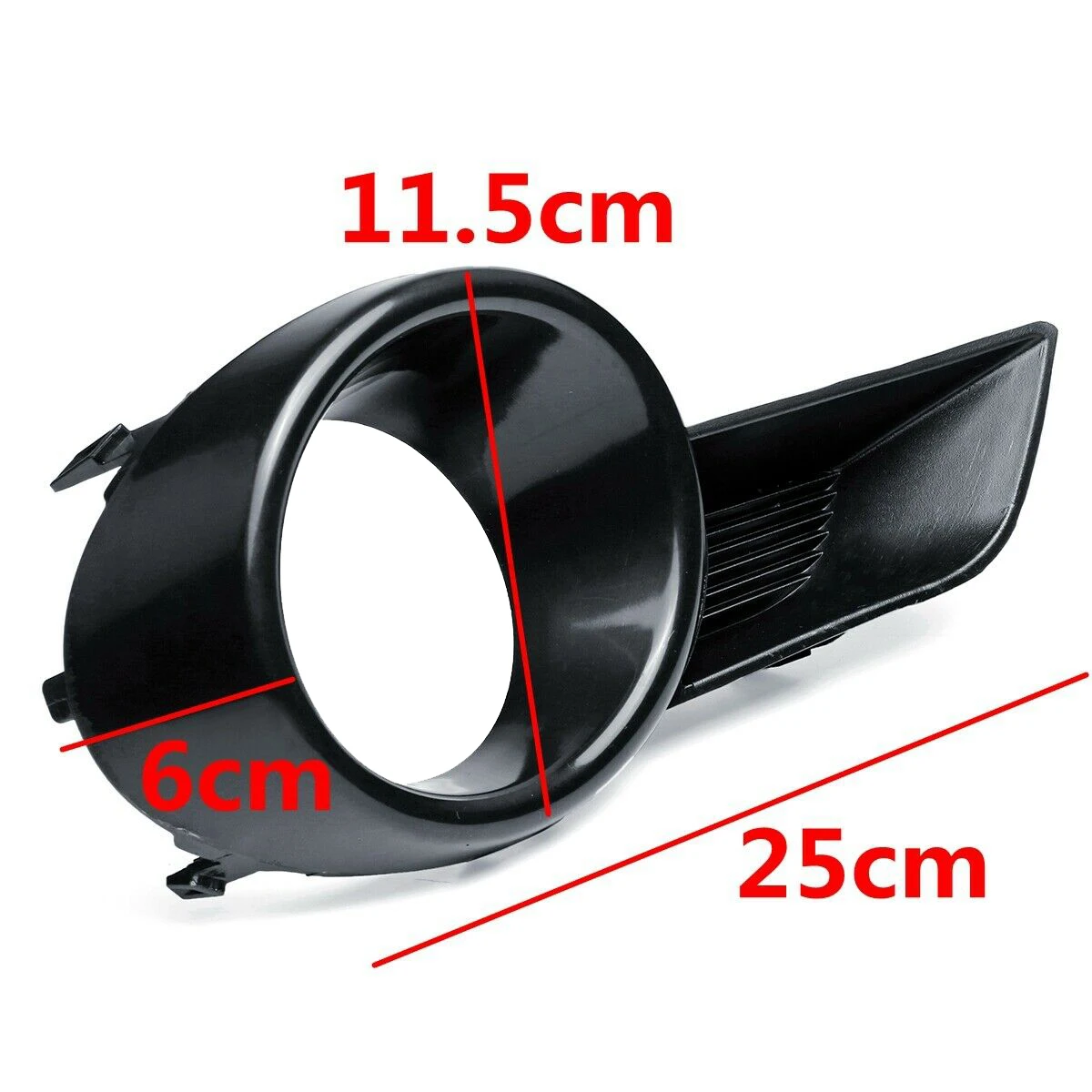 Paire de pare-chocs antibrouillard pour Toyota Highlander, couvercle de lampe, garniture de gril, 2008, 2009, 2010