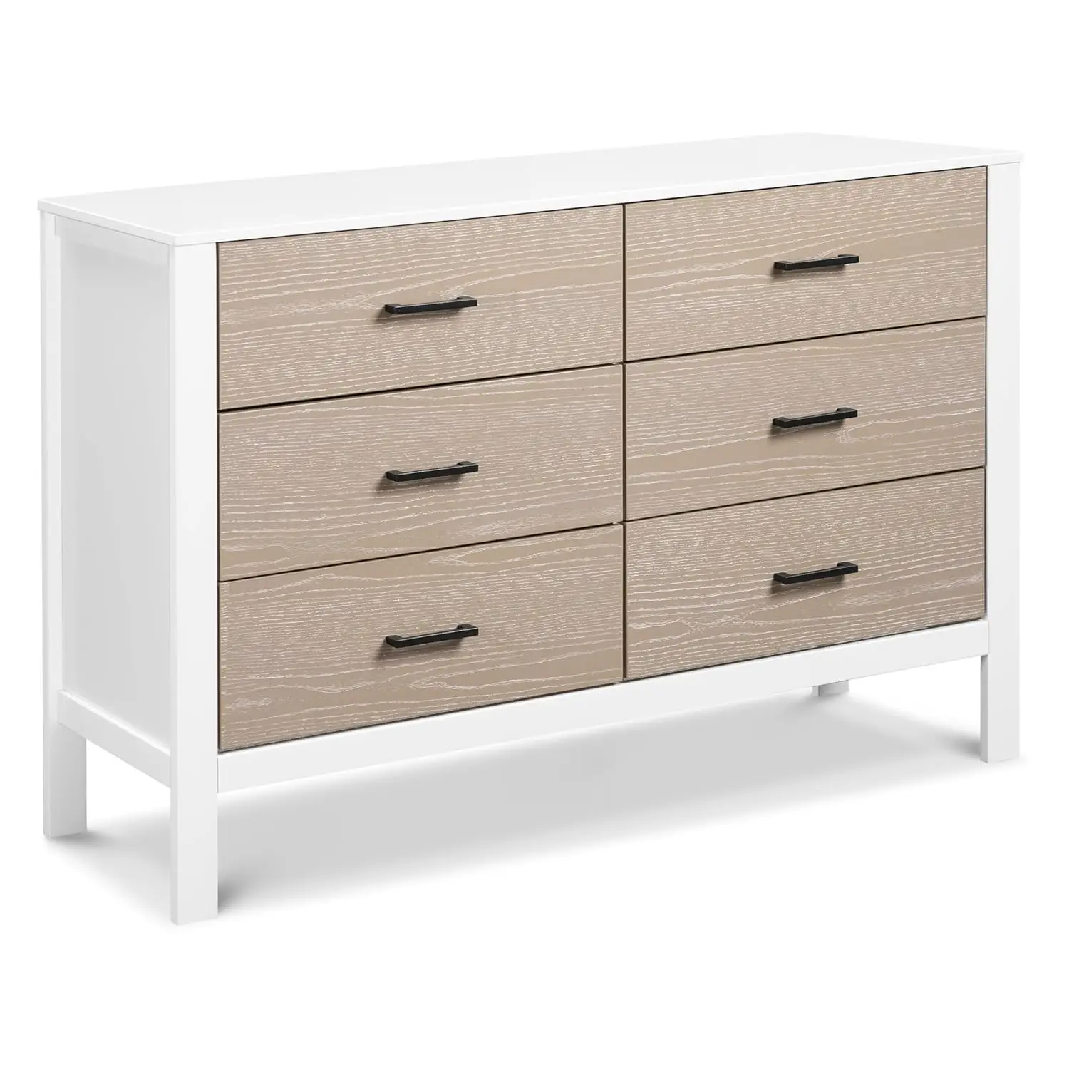 Carter'S By Radley 6-Drawer Dresser In White & Coastwood