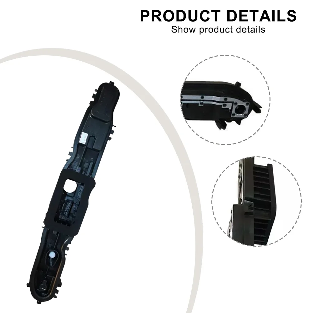 Support de feu arrière droit noir de remplacement pour automobile, matériau ABS, taille compacte, sans déformation, résistant à l'usure