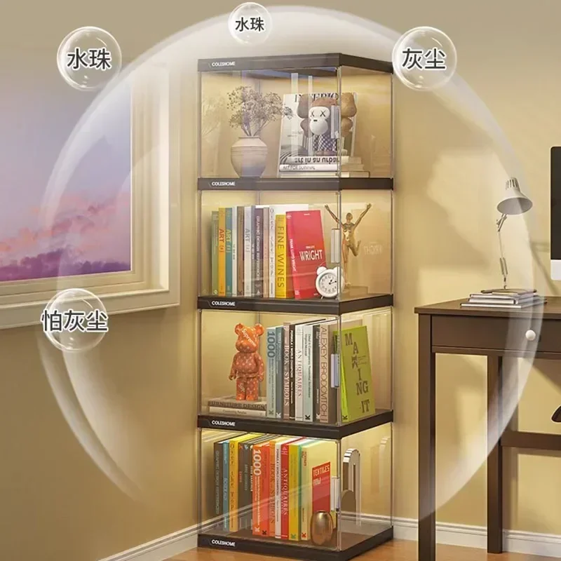 Display Bookshelf for Living Room, Console Storage, Storage Cabinets, China Magazine Racks, Luxury Gabinete Salon Furniture