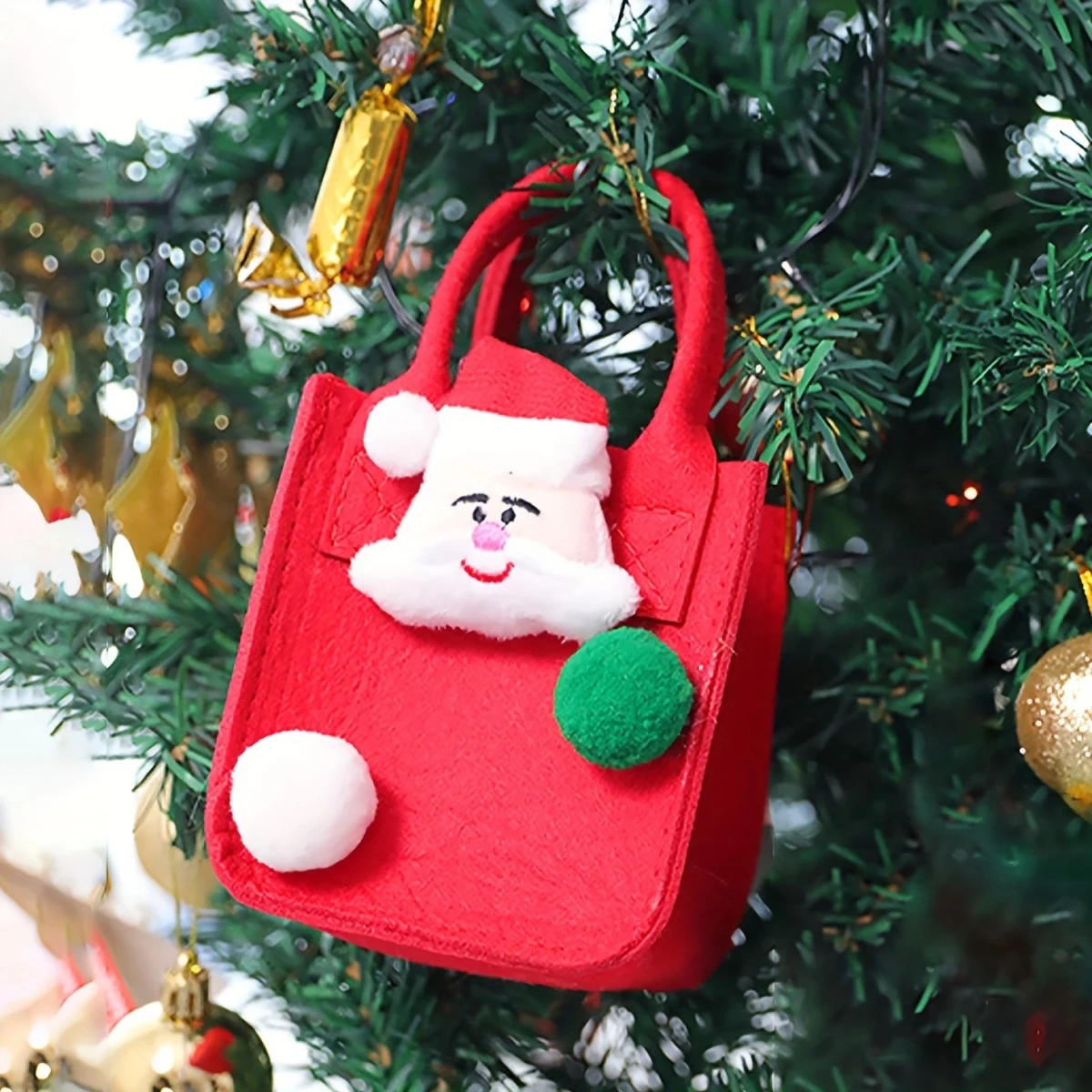 Gatinho Paw Print Watch Set, Pulseira Estilo Natal, Presente Perfeito Escolha, Presente de Natal, 5pcs por conjunto