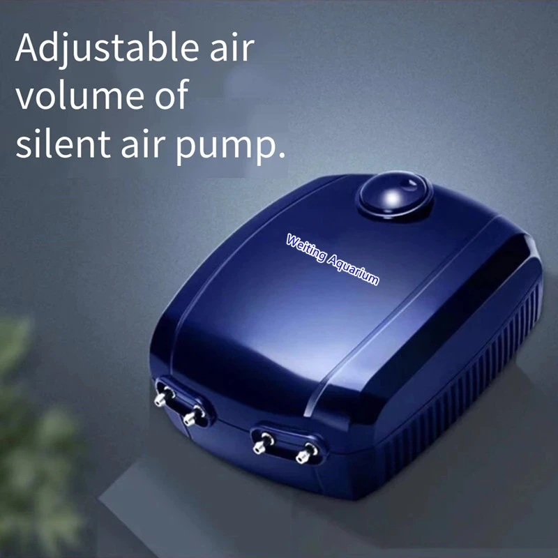 4W/6W/9W/15W pompa aerator akwarium, aerator ryb, mały aerator gospodarstwa domowego, wyjątkowo cicha objętość powietrza aerator, pompa tlenu adjustab