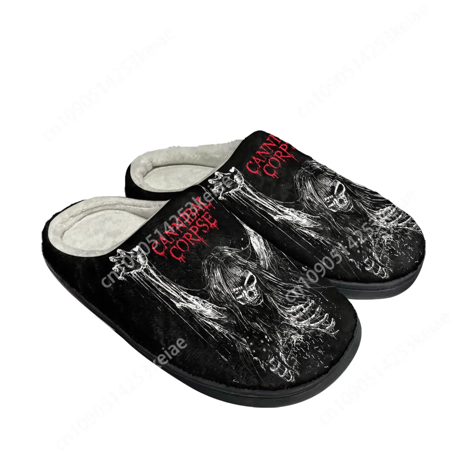 

Cannibal Corpse Home Cotton Slippers Mens Womens Plush Bedroom Casual Keep Warm Shoes Thermal Indoor Slipper Customized Shoe