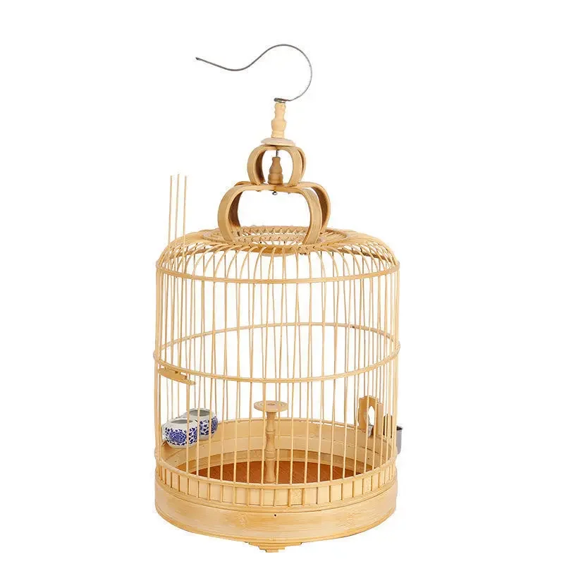 Bamboo bird cage Bamboo bird cage Bamboo lark cage Compact