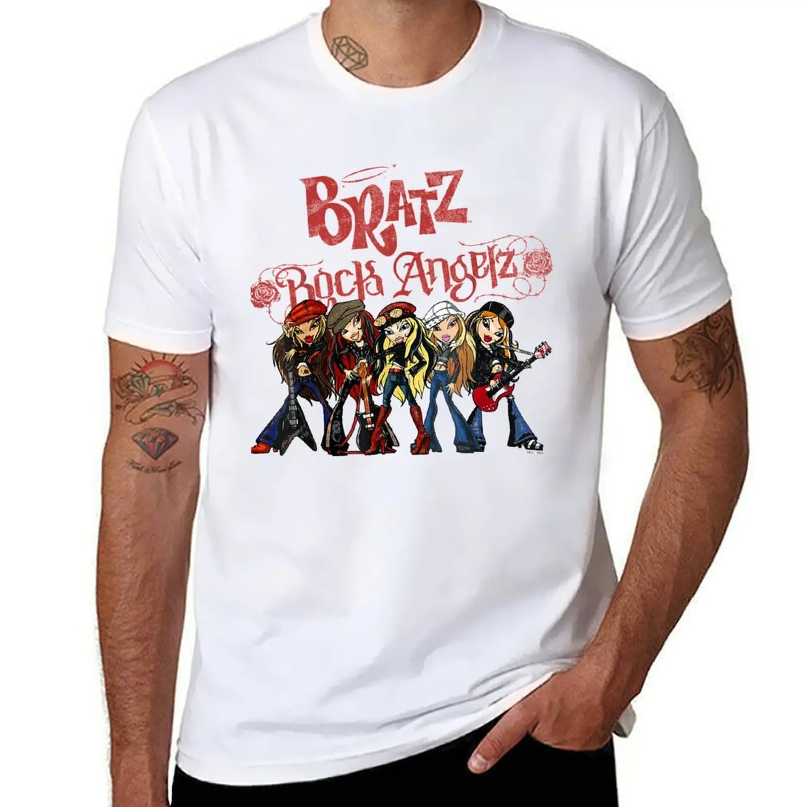 

Bratz Rock Angelz Group Shot T-Shirt T-Shirt men t shirt cotton 100% t shirt for man t shirts for man graphic vintage T-Shirt