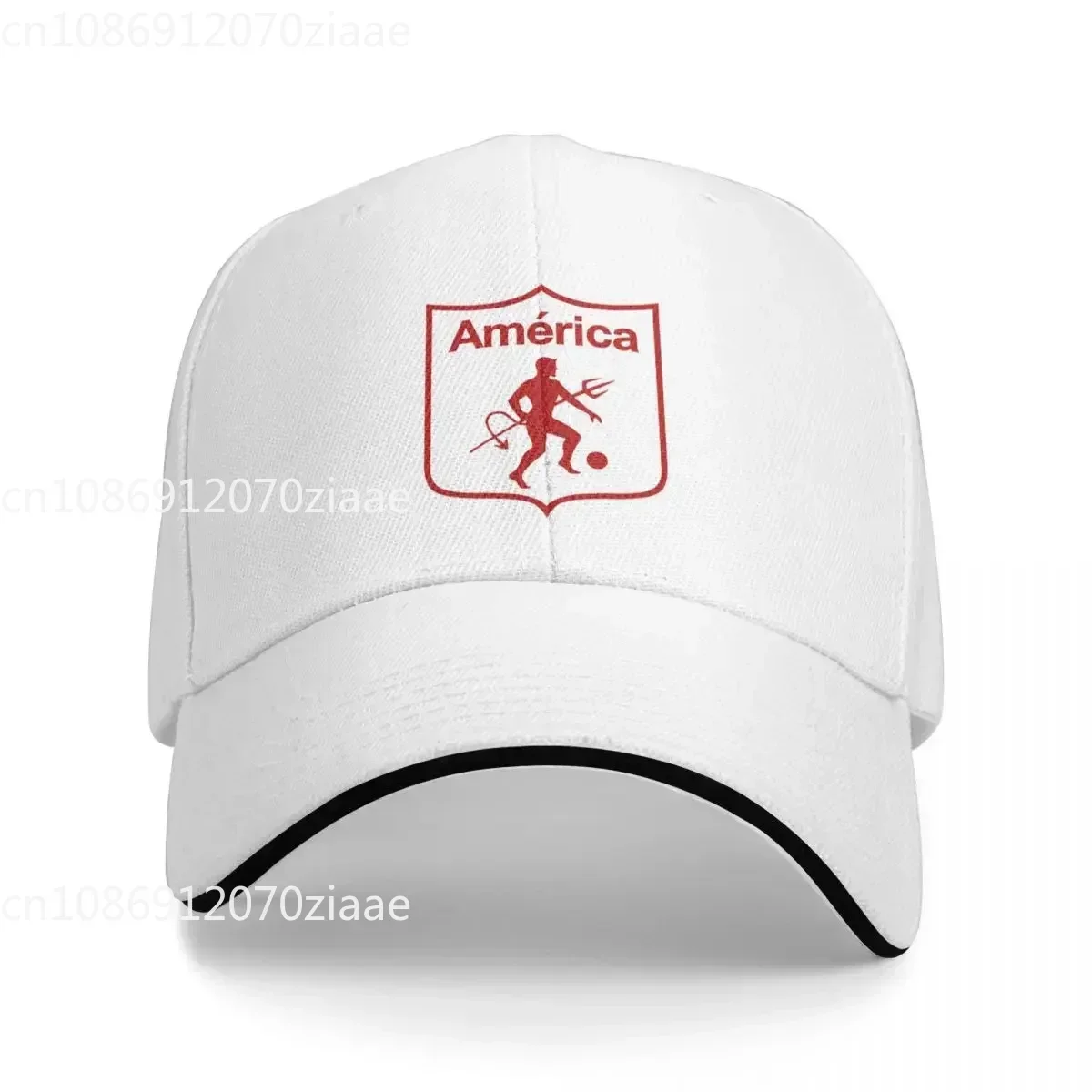 America de Cali Los Diablos Rojos Los Escarlatas Baseball Cap Male hard hat Hats For Women Men'S